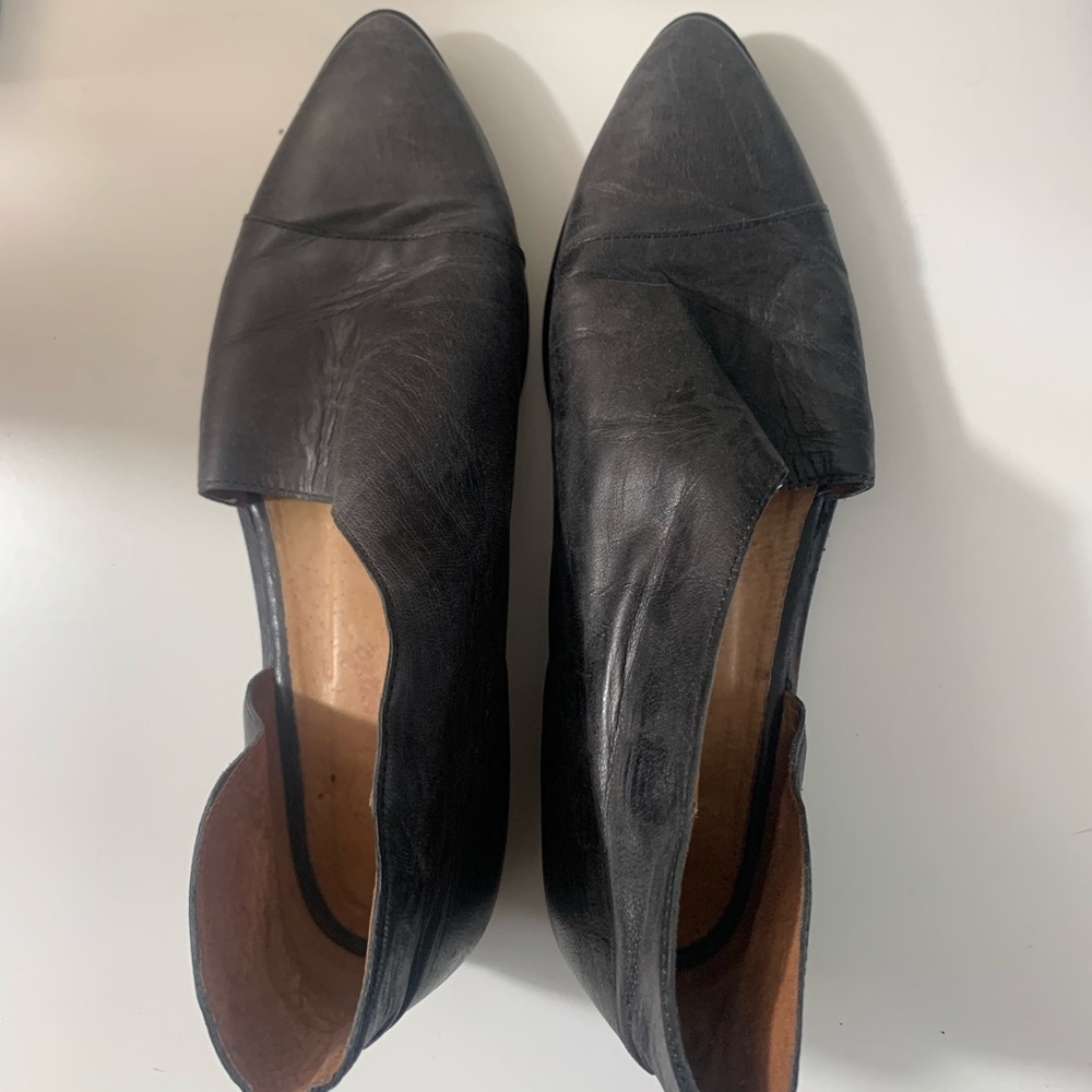 Free People Leather Booties WSz 10/ EU40
